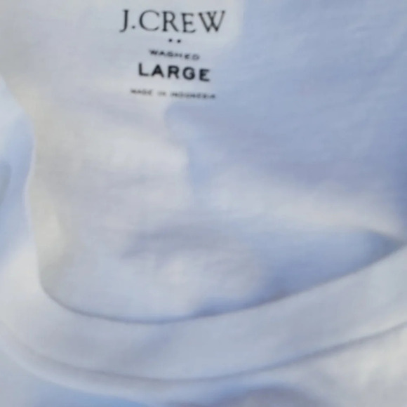 J.Crew  Cotton Long sleeve tee‎ L - Picture 6 of 7